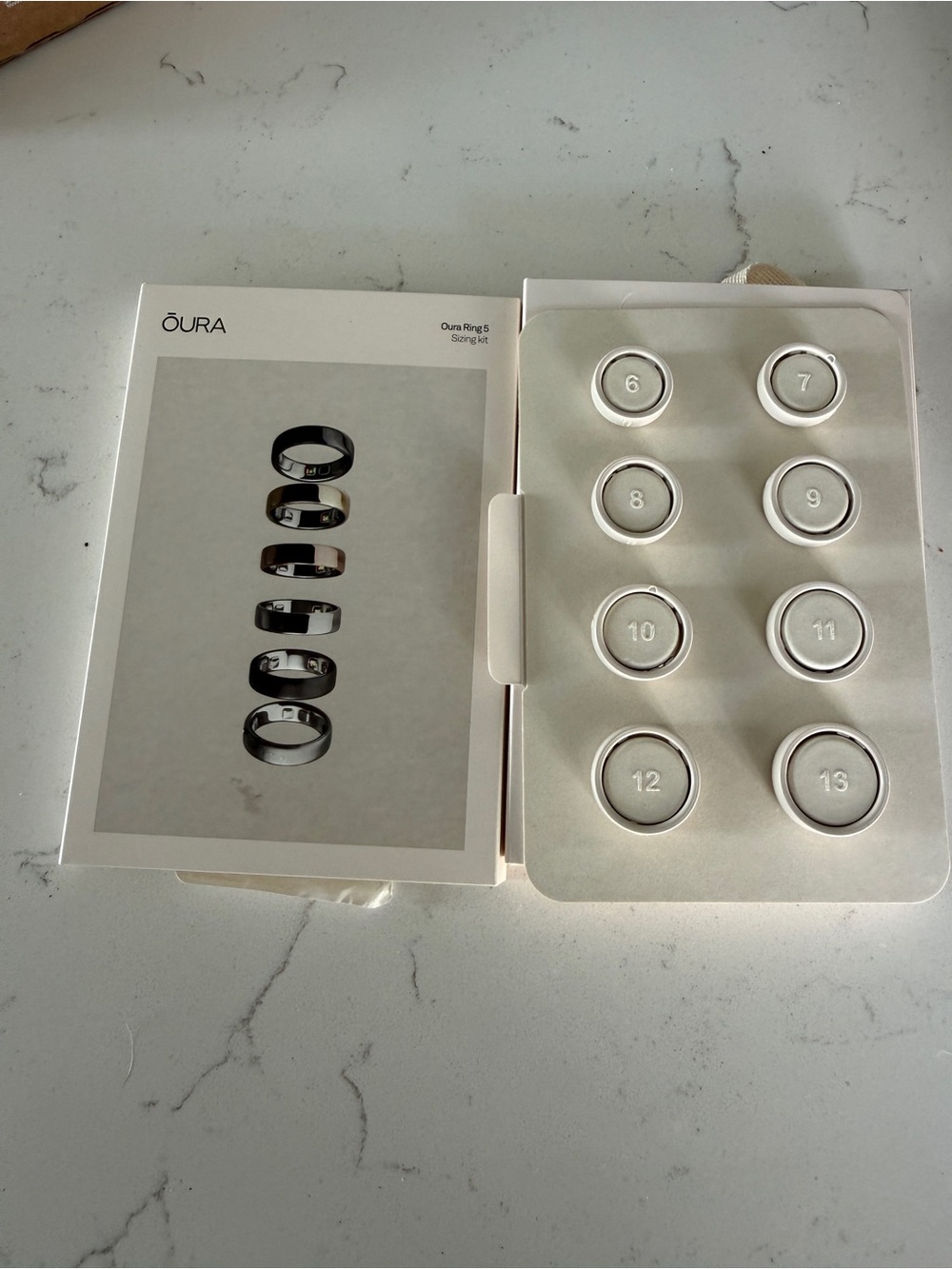 Oura Ring 5 Sizing Kit